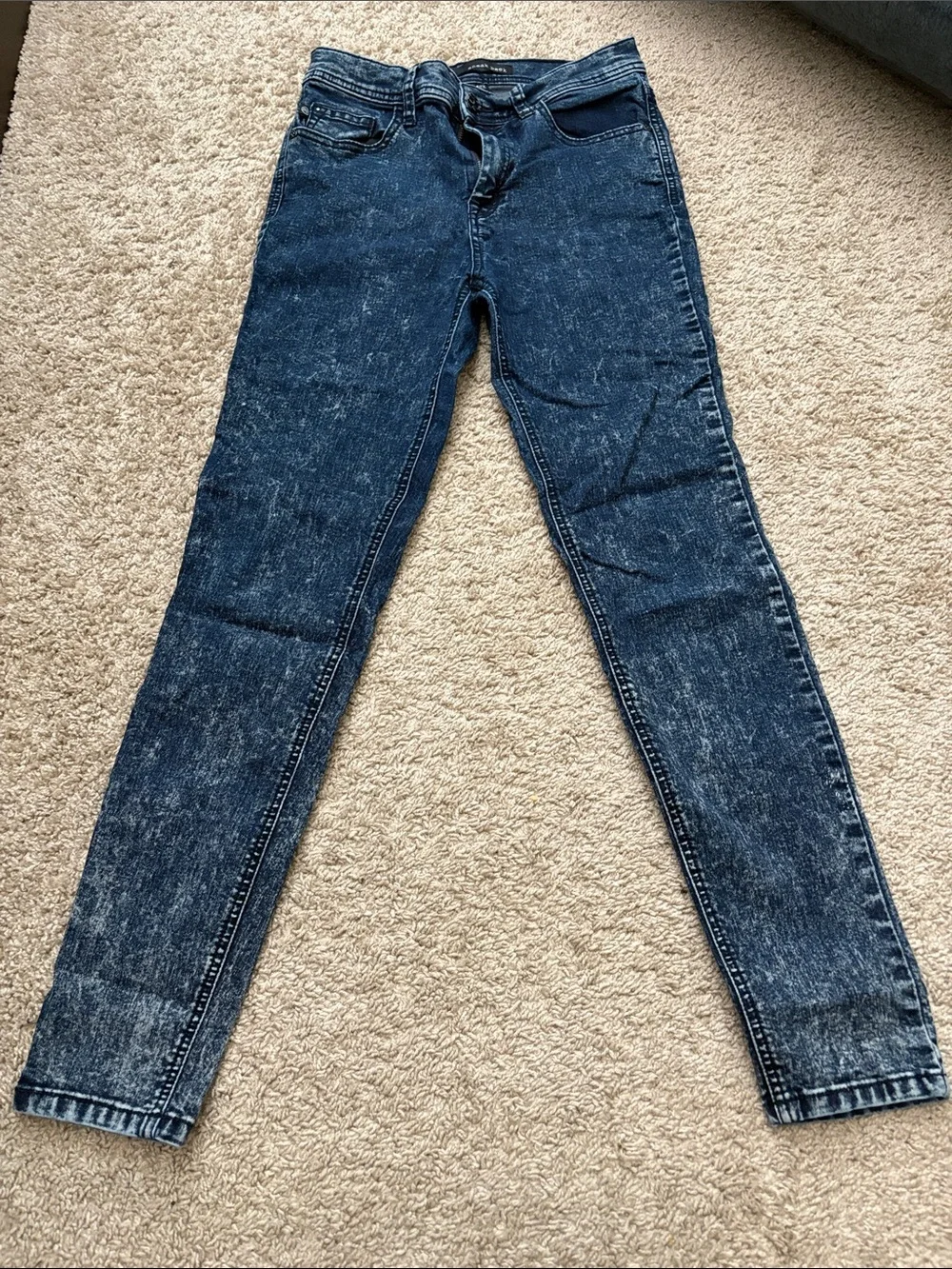 Sneak Peek Dark Blue Skinny Jeans